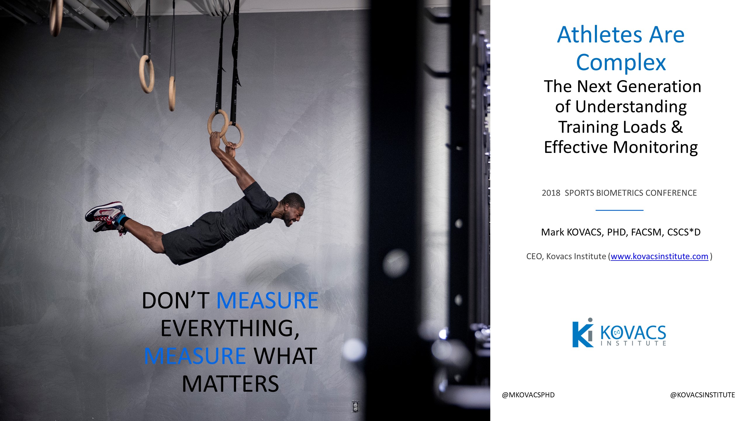 Athletes Are Complex: Understanding Training Loads & Monitoring