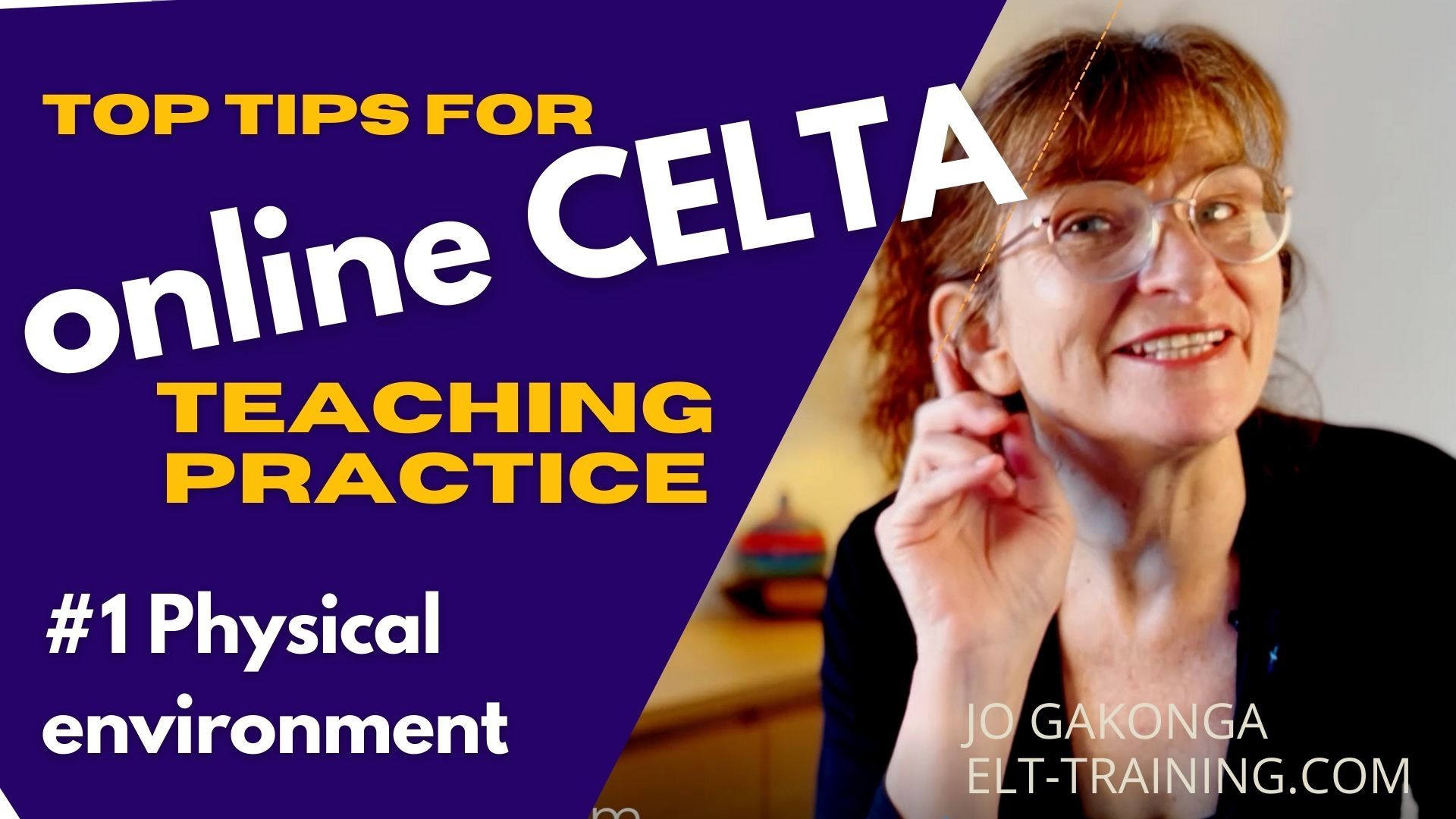 Ten Top Tips For Online CELTA TP #1 | ELT-Training | Jo Gakonga